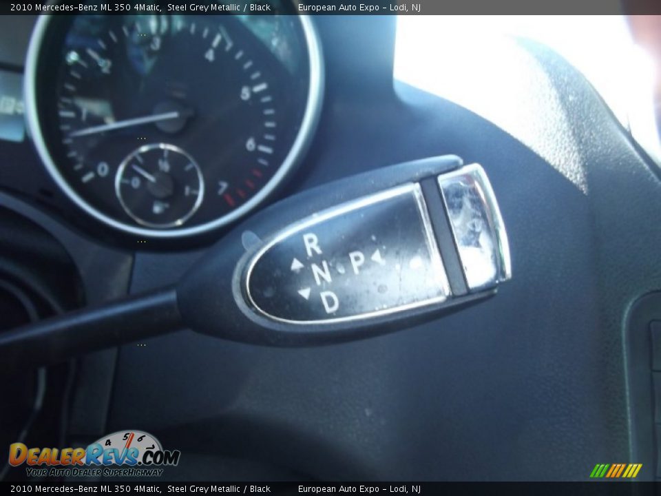 2010 Mercedes-Benz ML 350 4Matic Steel Grey Metallic / Black Photo #29