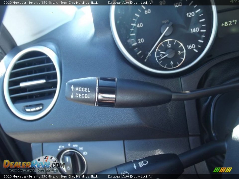 2010 Mercedes-Benz ML 350 4Matic Steel Grey Metallic / Black Photo #30