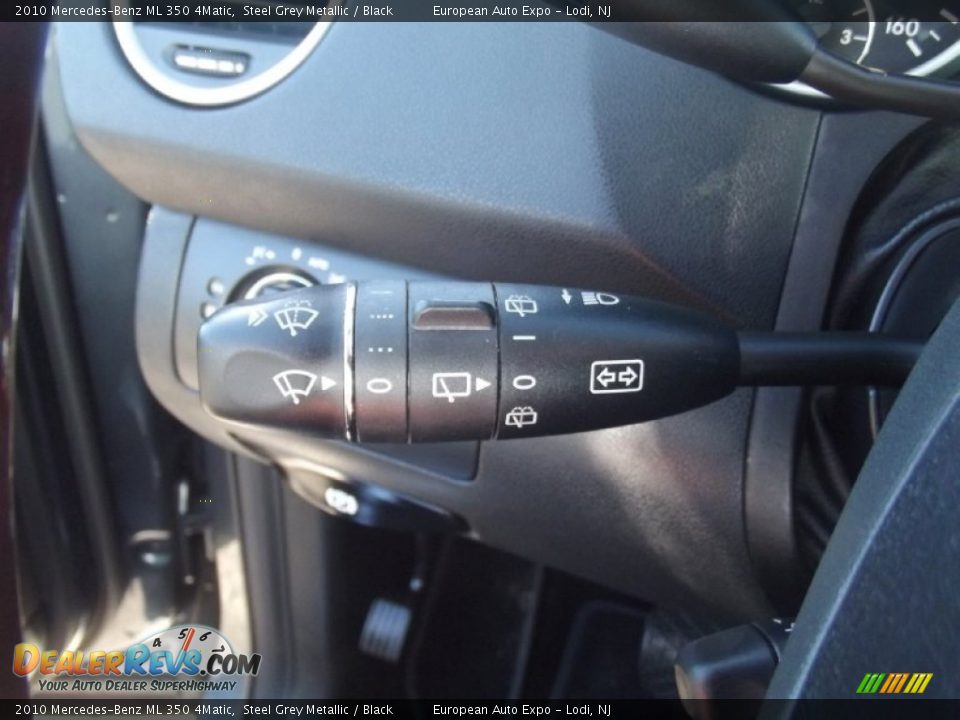 2010 Mercedes-Benz ML 350 4Matic Steel Grey Metallic / Black Photo #31