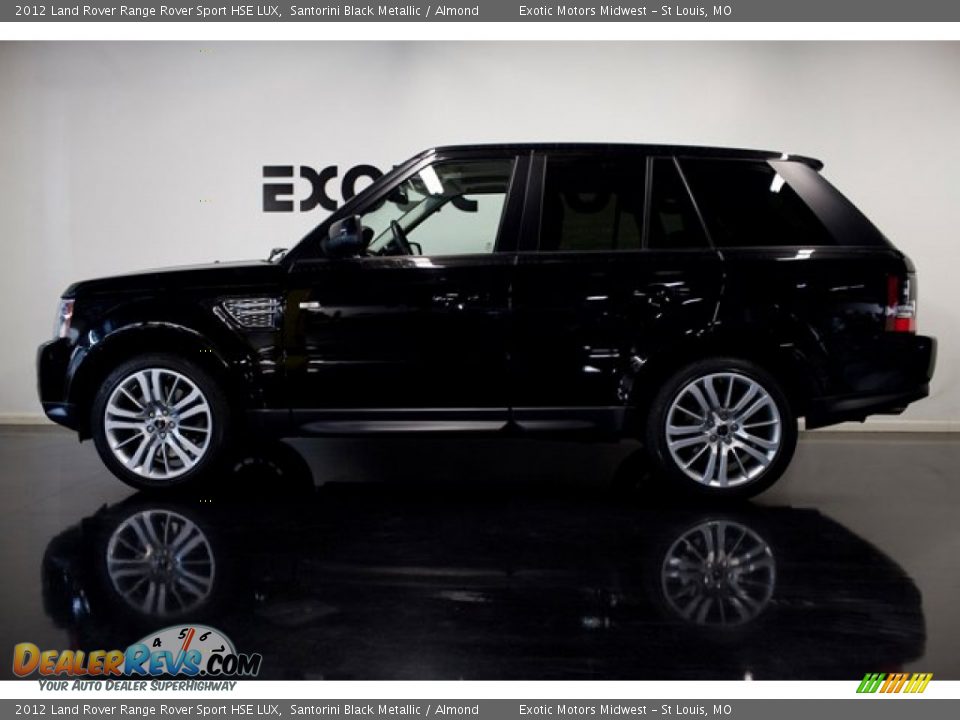 2012 Land Rover Range Rover Sport HSE LUX Santorini Black Metallic / Almond Photo #1