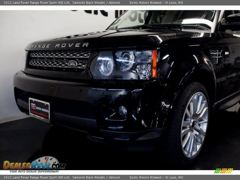 2012 Land Rover Range Rover Sport HSE LUX Santorini Black Metallic / Almond Photo #20