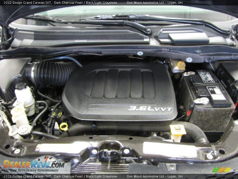 2012 Dodge Grand Caravan SXT Dark Charcoal Pearl / Black/Light Graystone Photo #5