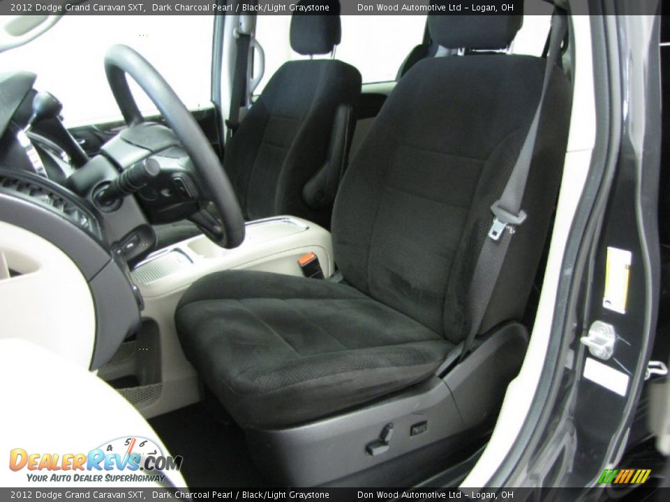 2012 Dodge Grand Caravan SXT Dark Charcoal Pearl / Black/Light Graystone Photo #6