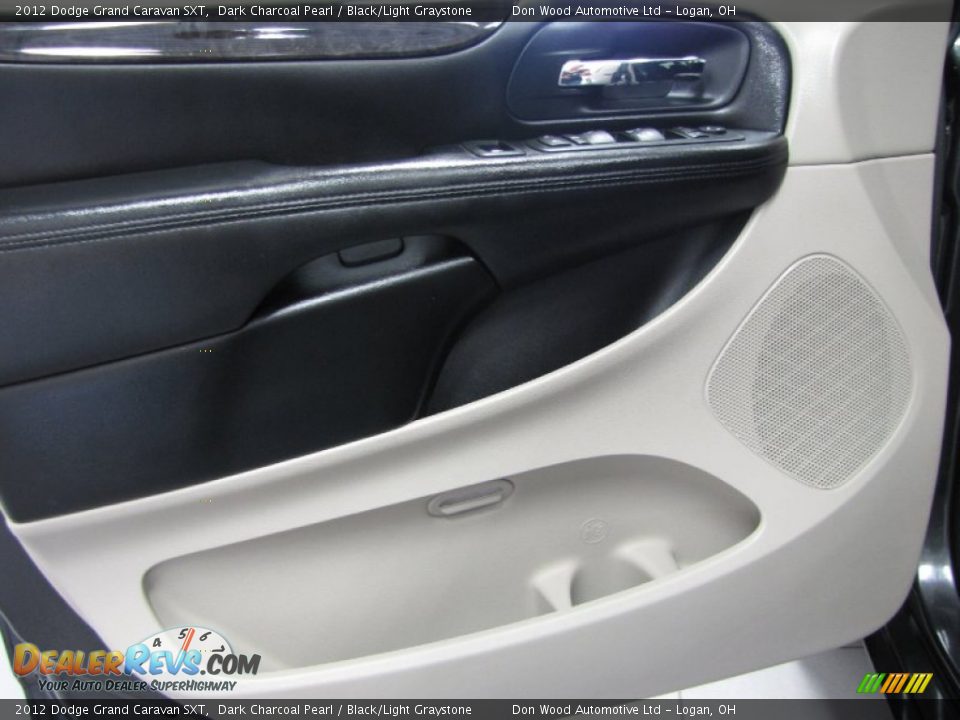 2012 Dodge Grand Caravan SXT Dark Charcoal Pearl / Black/Light Graystone Photo #13
