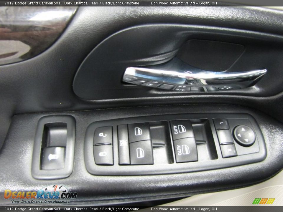 2012 Dodge Grand Caravan SXT Dark Charcoal Pearl / Black/Light Graystone Photo #14
