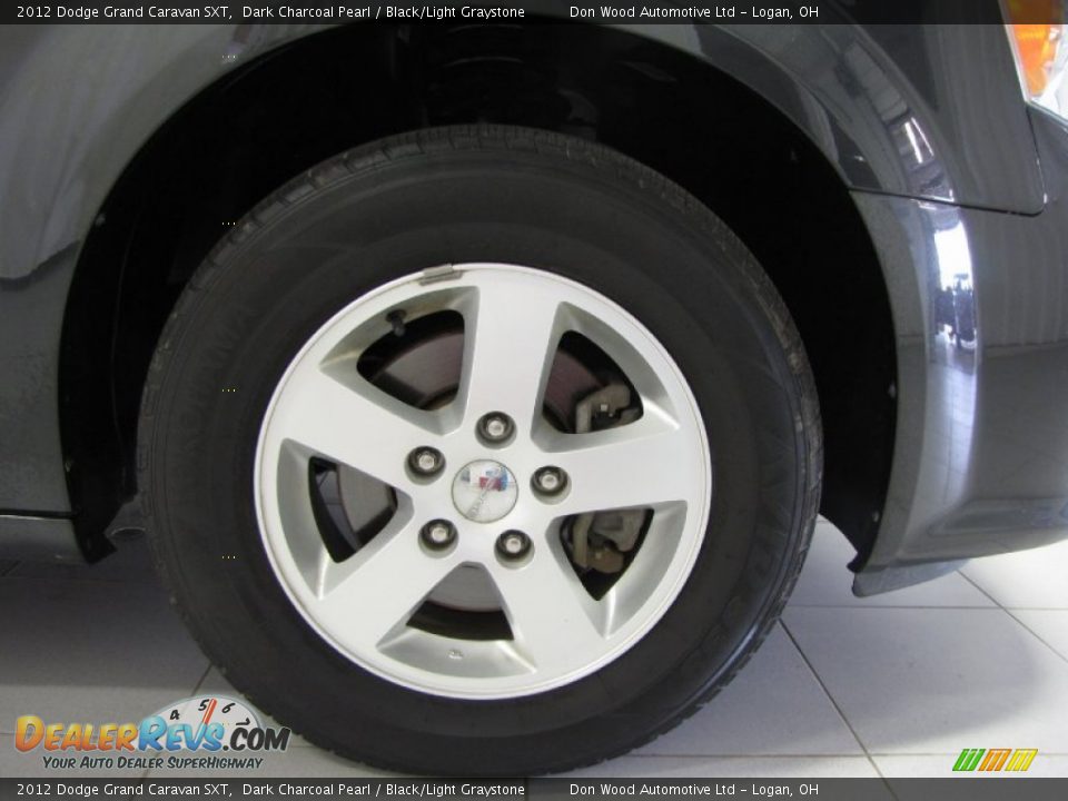 2012 Dodge Grand Caravan SXT Dark Charcoal Pearl / Black/Light Graystone Photo #25