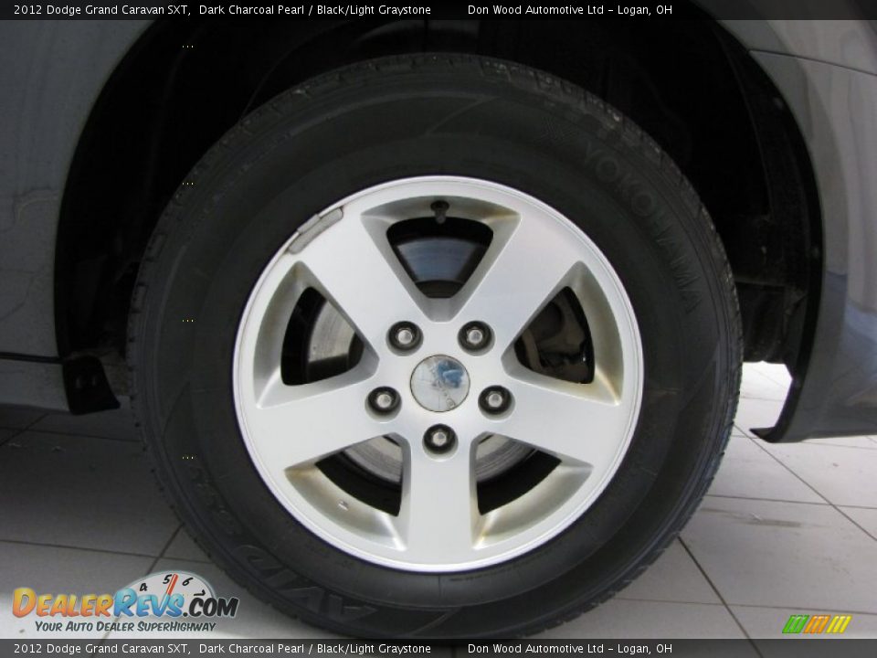 2012 Dodge Grand Caravan SXT Dark Charcoal Pearl / Black/Light Graystone Photo #26
