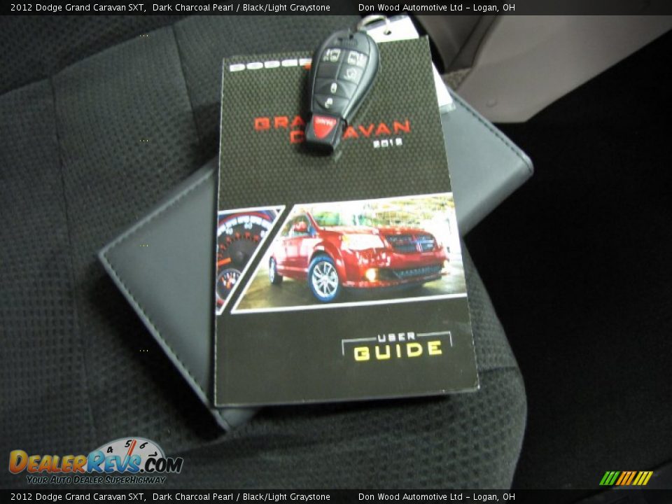 2012 Dodge Grand Caravan SXT Dark Charcoal Pearl / Black/Light Graystone Photo #27