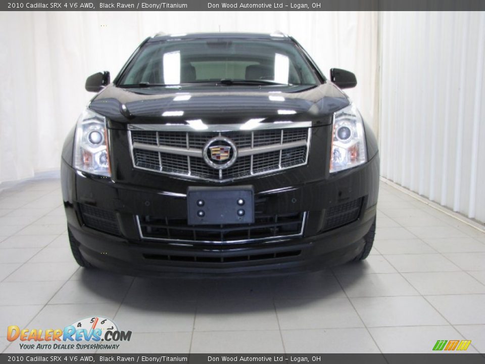 2010 Cadillac SRX 4 V6 AWD Black Raven / Ebony/Titanium Photo #2