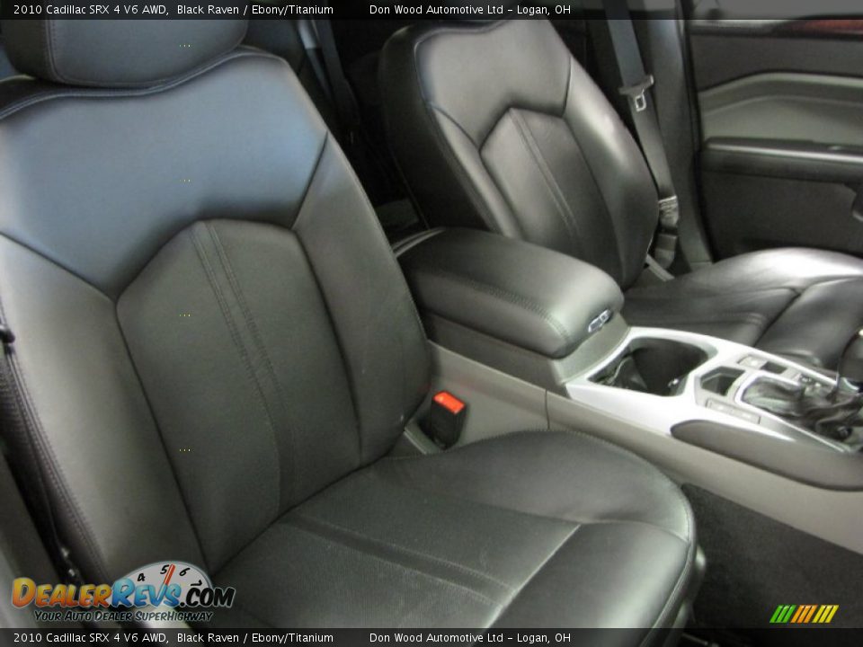 2010 Cadillac SRX 4 V6 AWD Black Raven / Ebony/Titanium Photo #8