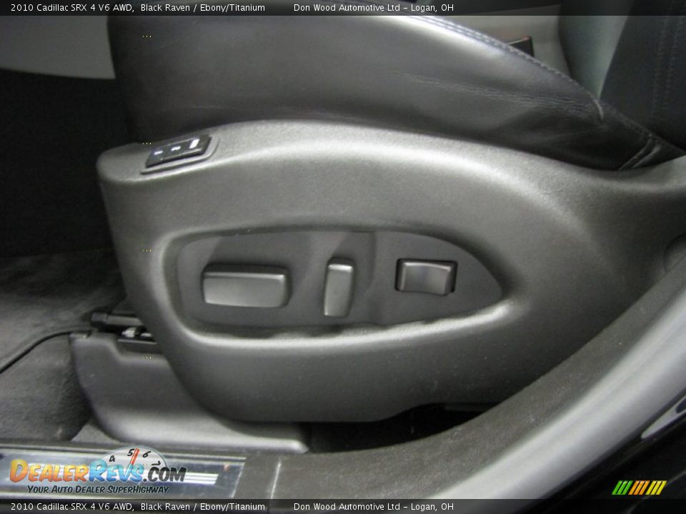 2010 Cadillac SRX 4 V6 AWD Black Raven / Ebony/Titanium Photo #9