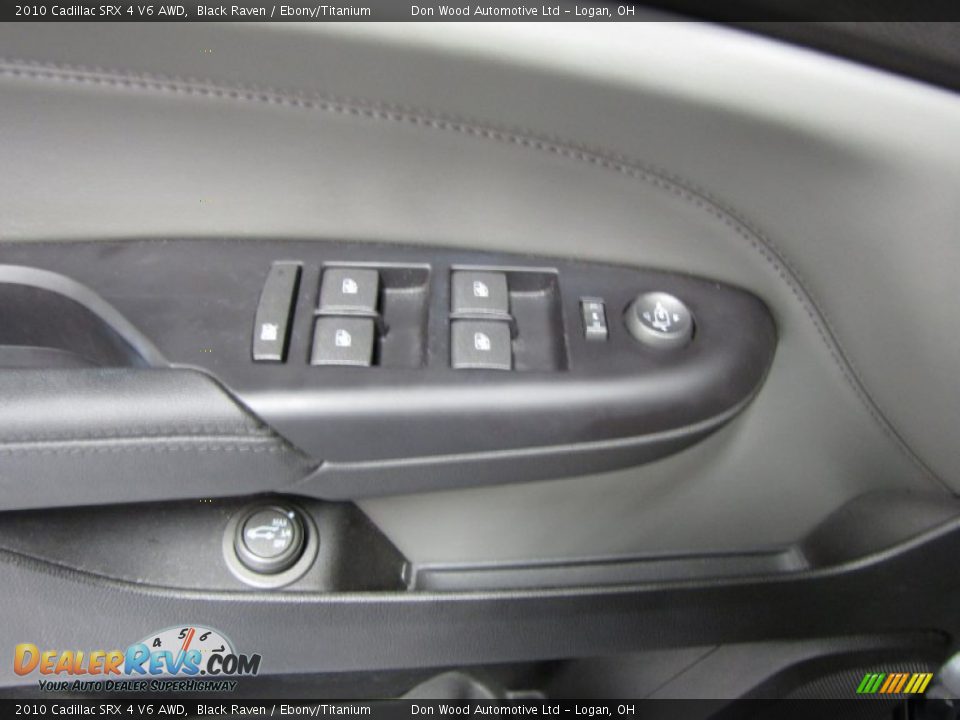 2010 Cadillac SRX 4 V6 AWD Black Raven / Ebony/Titanium Photo #11