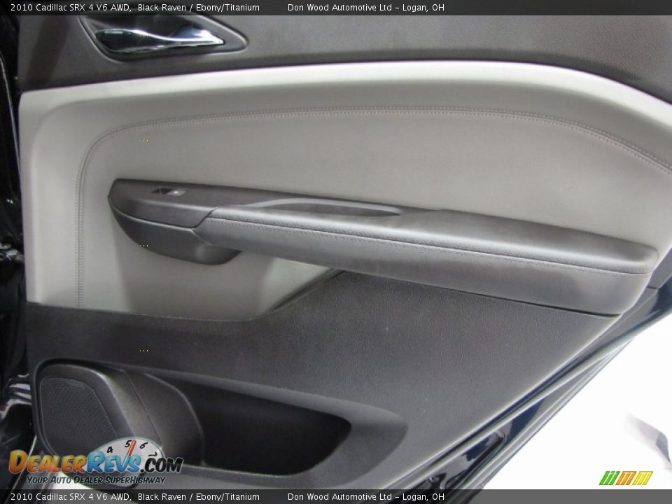 2010 Cadillac SRX 4 V6 AWD Black Raven / Ebony/Titanium Photo #13