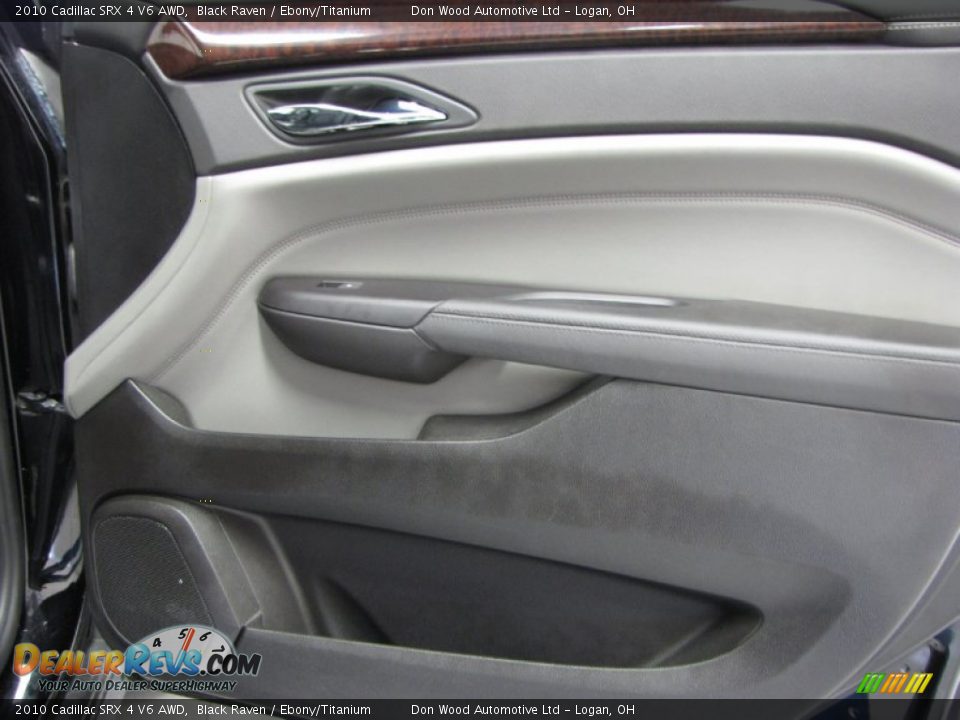 2010 Cadillac SRX 4 V6 AWD Black Raven / Ebony/Titanium Photo #14