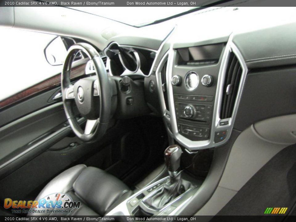 2010 Cadillac SRX 4 V6 AWD Black Raven / Ebony/Titanium Photo #20