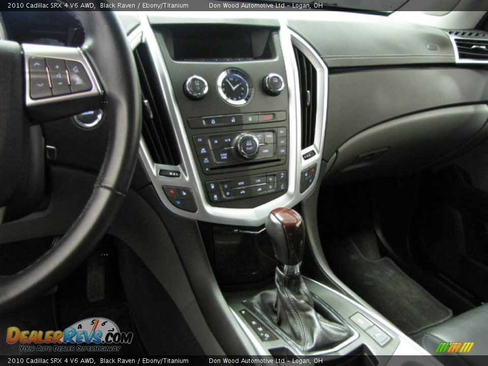 2010 Cadillac SRX 4 V6 AWD Black Raven / Ebony/Titanium Photo #21