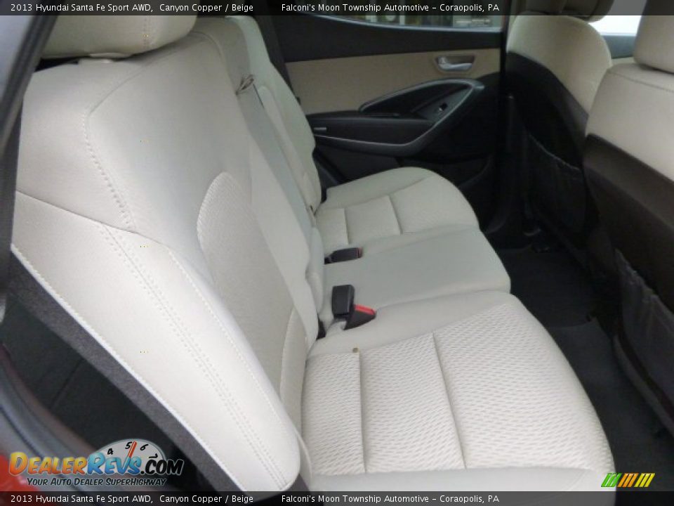 2013 Hyundai Santa Fe Sport AWD Canyon Copper / Beige Photo #13