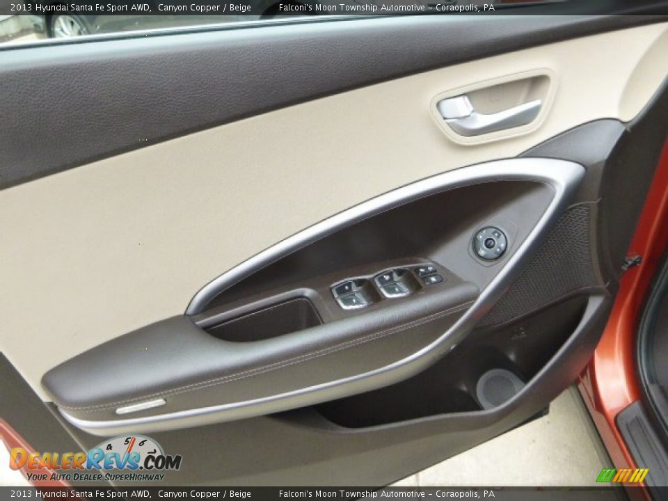 2013 Hyundai Santa Fe Sport AWD Canyon Copper / Beige Photo #19