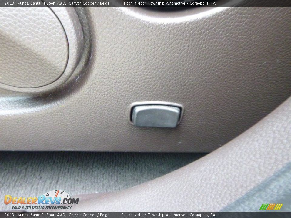 2013 Hyundai Santa Fe Sport AWD Canyon Copper / Beige Photo #21