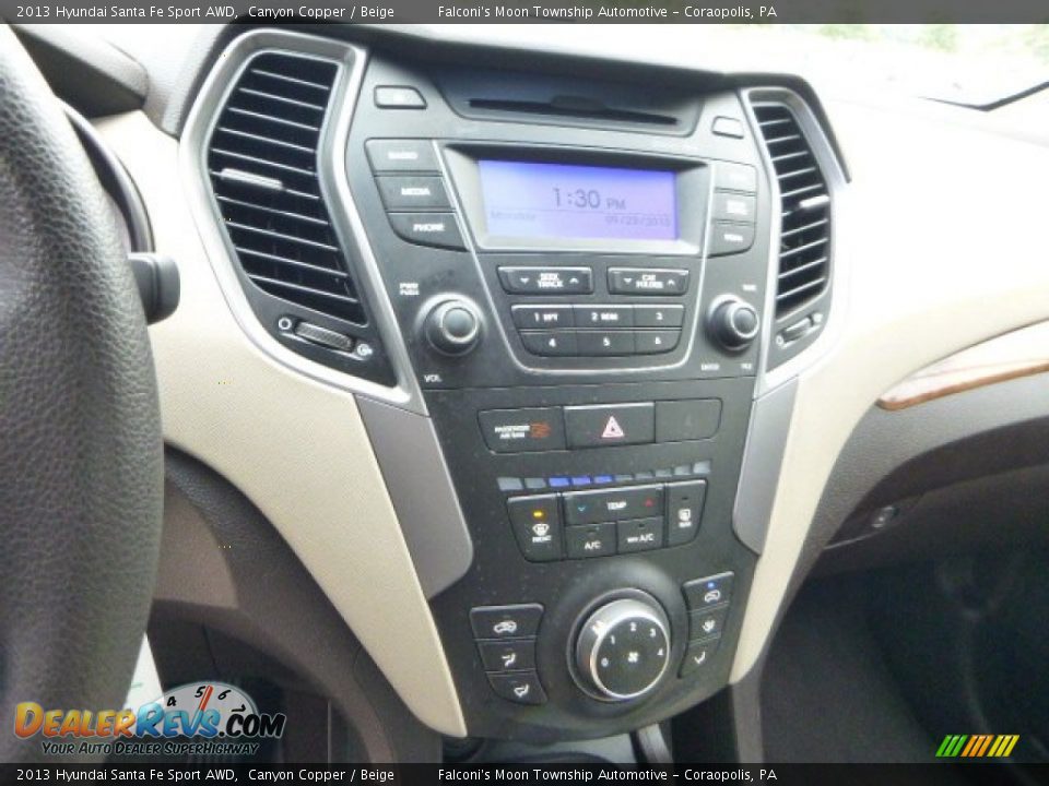Controls of 2013 Hyundai Santa Fe Sport AWD Photo #23