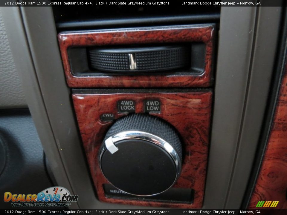 2012 Dodge Ram 1500 Express Regular Cab 4x4 Black / Dark Slate Gray/Medium Graystone Photo #28