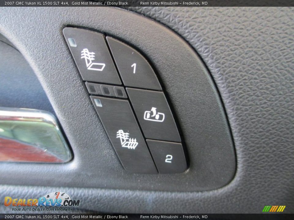 2007 GMC Yukon XL 1500 SLT 4x4 Gold Mist Metallic / Ebony Black Photo #10