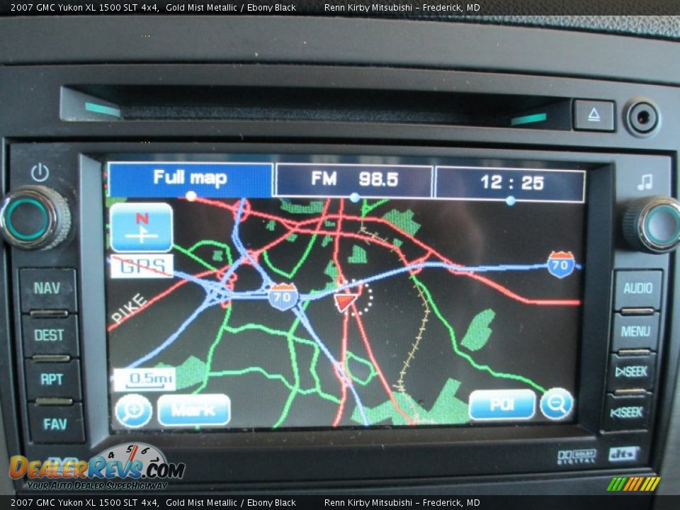 2007 GMC Yukon XL 1500 SLT 4x4 Gold Mist Metallic / Ebony Black Photo #22