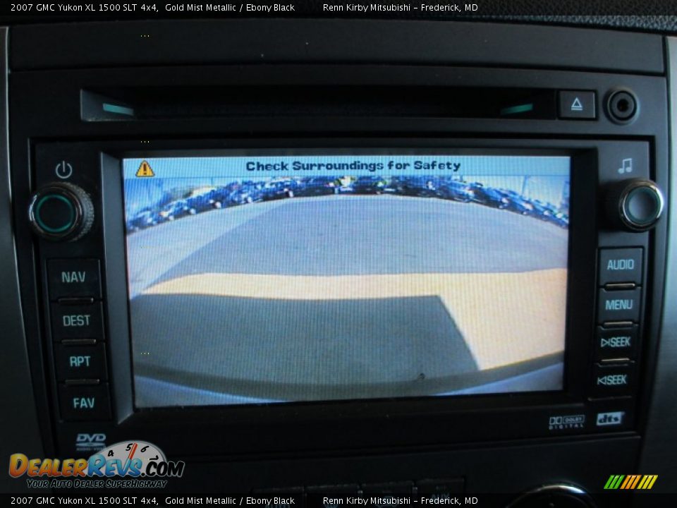 2007 GMC Yukon XL 1500 SLT 4x4 Gold Mist Metallic / Ebony Black Photo #23