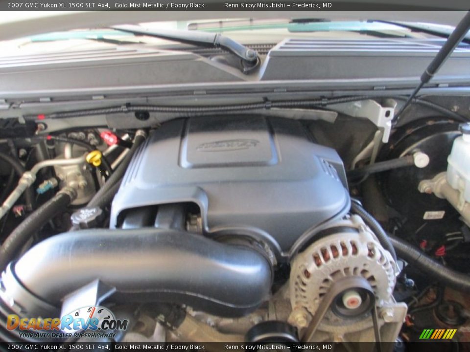 2007 GMC Yukon XL 1500 SLT 4x4 Gold Mist Metallic / Ebony Black Photo #36