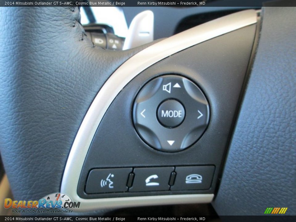 Controls of 2014 Mitsubishi Outlander GT S-AWC Photo #17