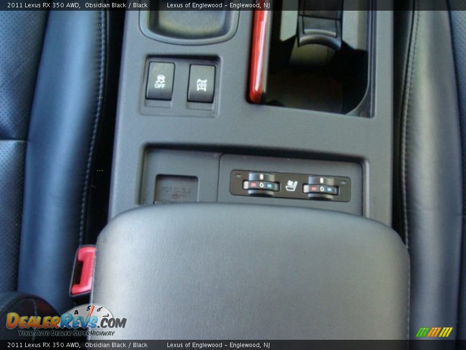 2011 Lexus RX 350 AWD Obsidian Black / Black Photo #18