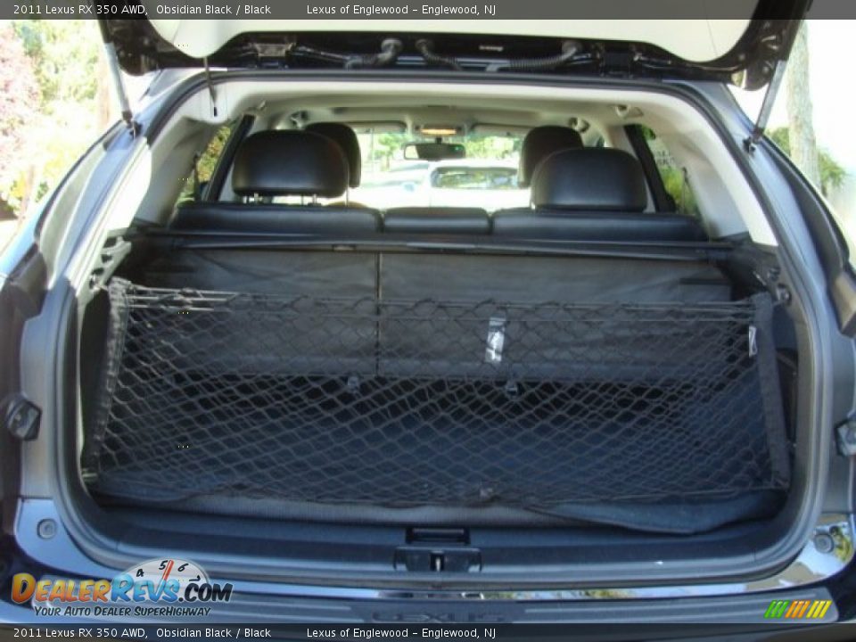 2011 Lexus RX 350 AWD Obsidian Black / Black Photo #23