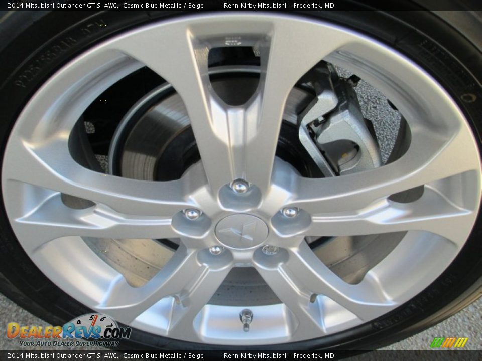 2014 Mitsubishi Outlander GT S-AWC Wheel Photo #33