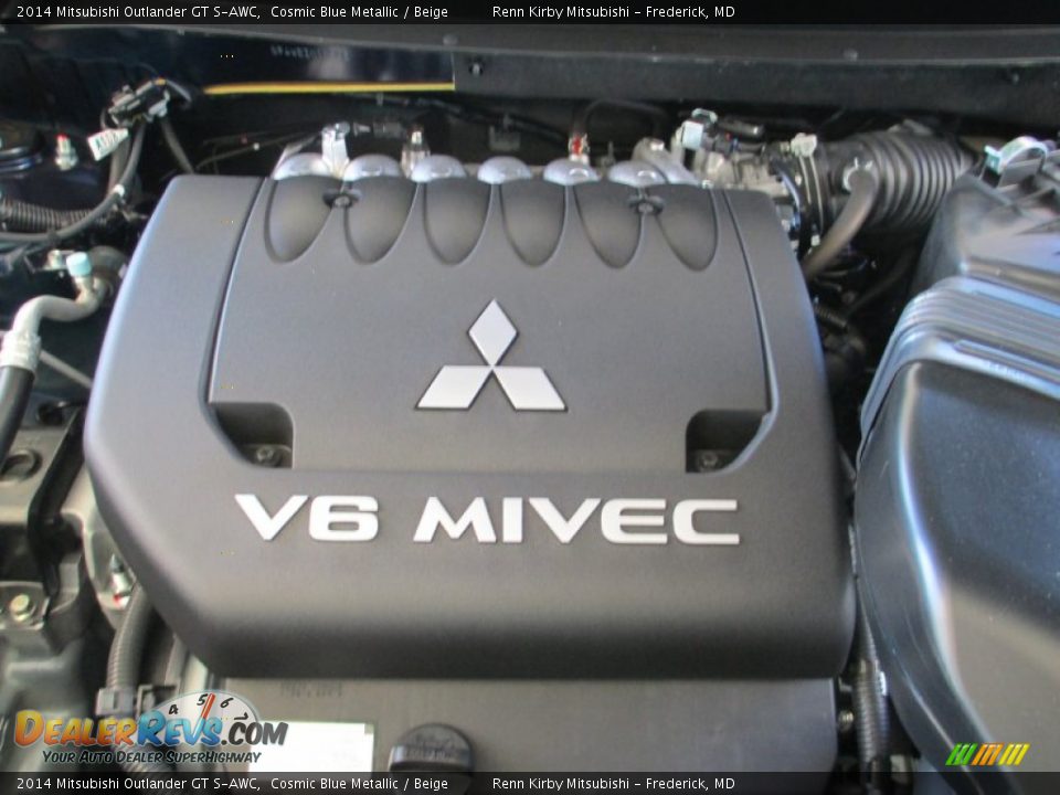 2014 Mitsubishi Outlander GT S-AWC 3.0 Liter SOHC 24-Valve MIVEC V6 Engine Photo #34
