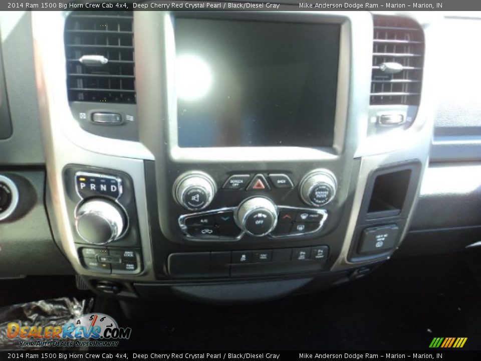 2014 Ram 1500 Big Horn Crew Cab 4x4 Deep Cherry Red Crystal Pearl / Black/Diesel Gray Photo #6