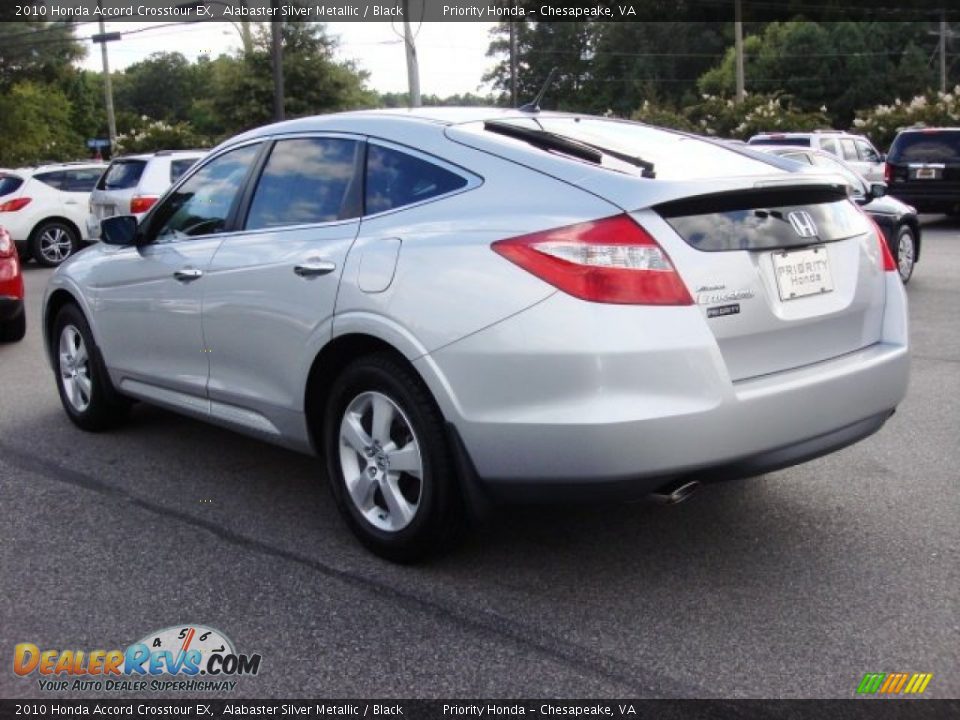 2010 Honda Accord Crosstour EX Alabaster Silver Metallic / Black Photo #3