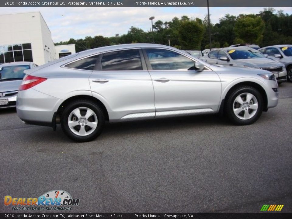 2010 Honda Accord Crosstour EX Alabaster Silver Metallic / Black Photo #6