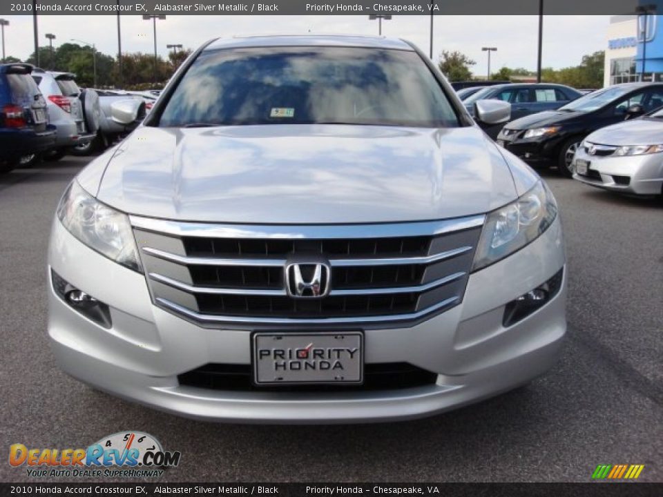 2010 Honda Accord Crosstour EX Alabaster Silver Metallic / Black Photo #9