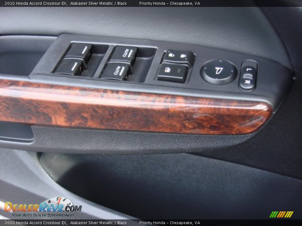 2010 Honda Accord Crosstour EX Alabaster Silver Metallic / Black Photo #17