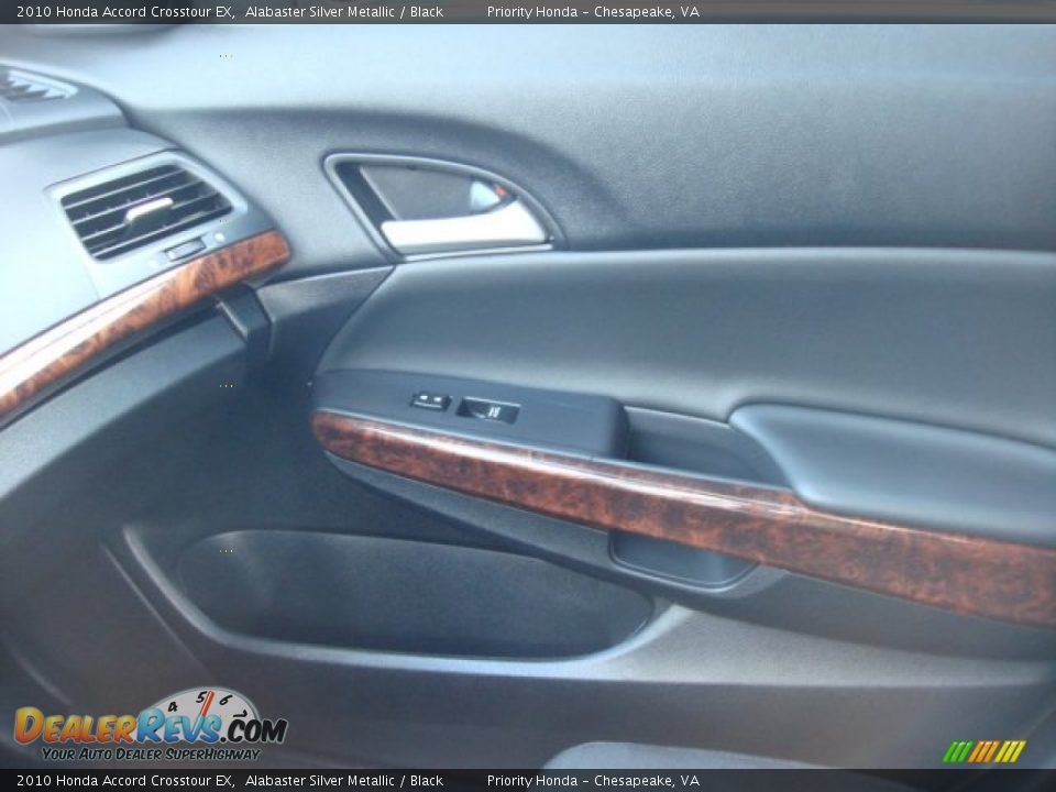 2010 Honda Accord Crosstour EX Alabaster Silver Metallic / Black Photo #21