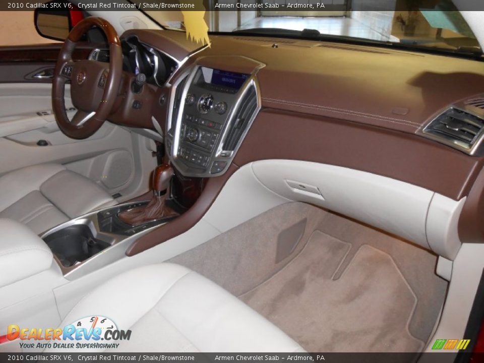 2010 Cadillac SRX V6 Crystal Red Tintcoat / Shale/Brownstone Photo #12
