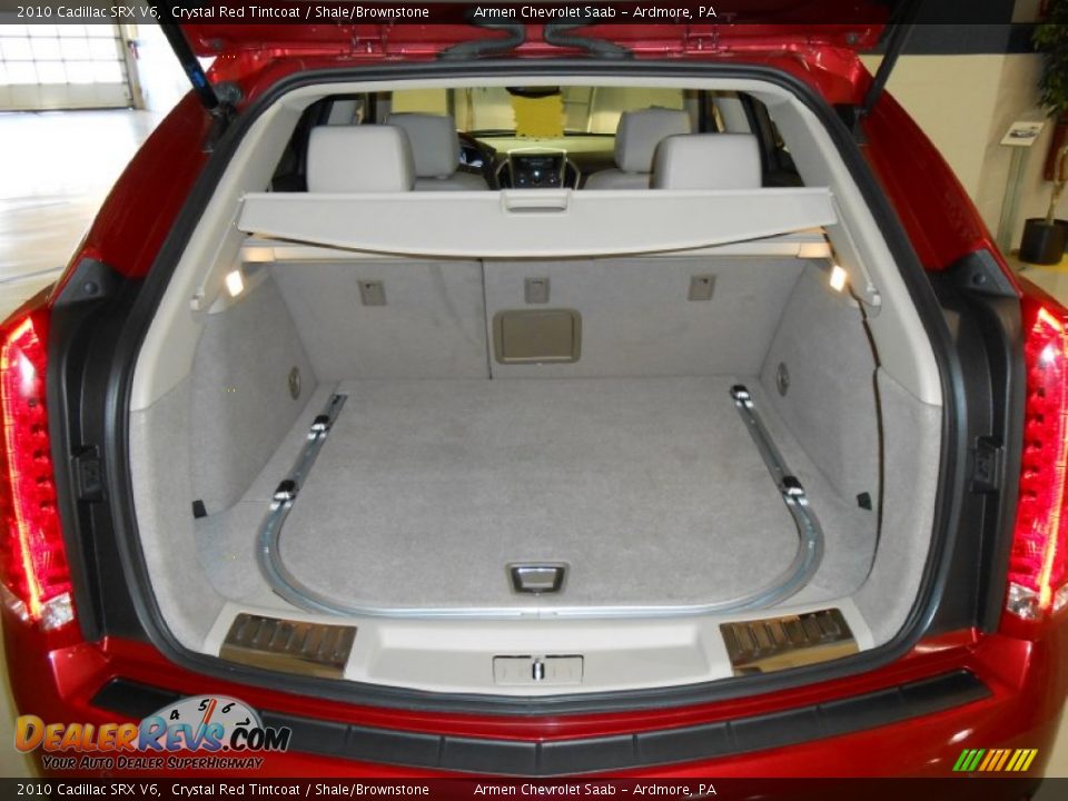 2010 Cadillac SRX V6 Crystal Red Tintcoat / Shale/Brownstone Photo #16