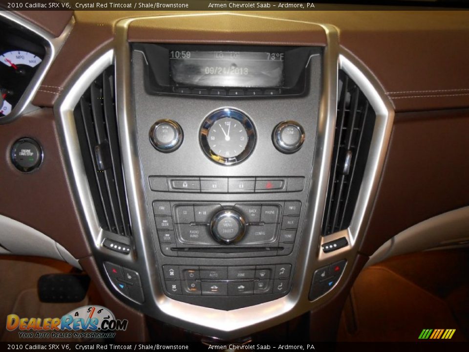 2010 Cadillac SRX V6 Crystal Red Tintcoat / Shale/Brownstone Photo #23
