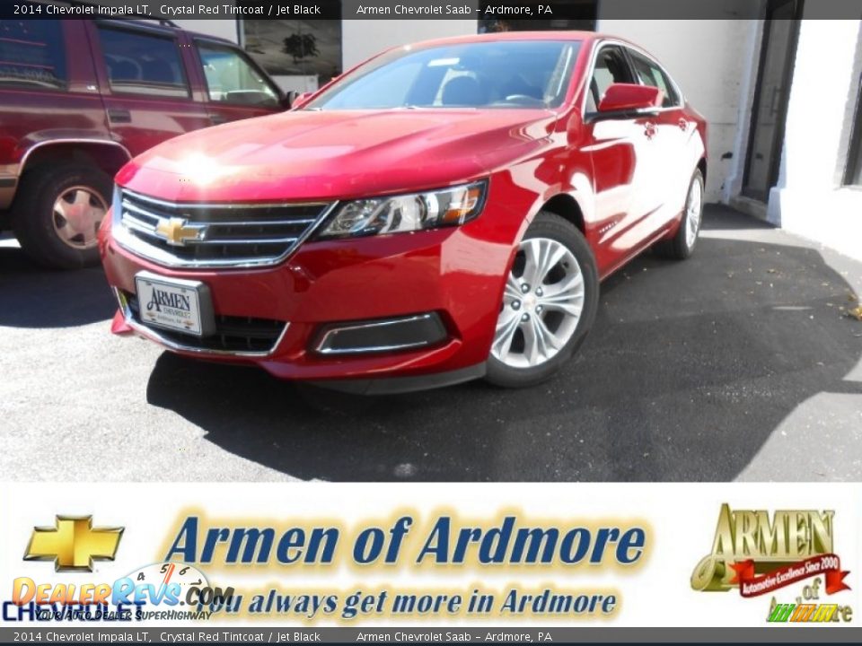 2014 Chevrolet Impala LT Crystal Red Tintcoat / Jet Black Photo #1