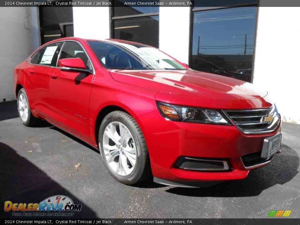 2014 Chevrolet Impala LT Crystal Red Tintcoat / Jet Black Photo #3