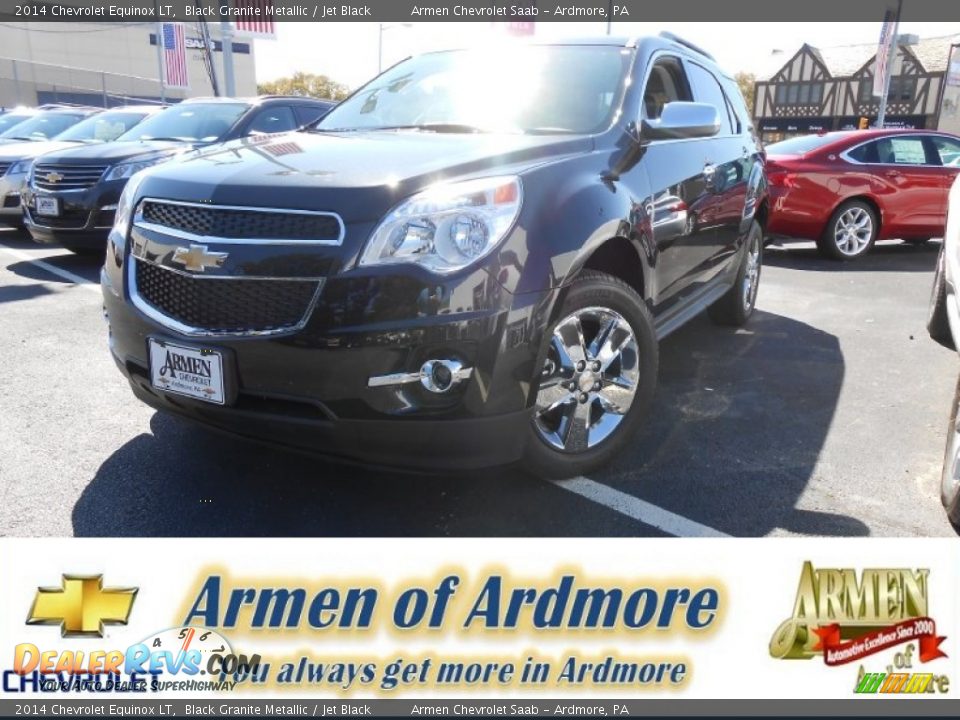 2014 Chevrolet Equinox LT Black Granite Metallic / Jet Black Photo #1
