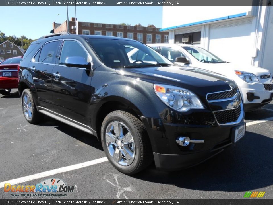 2014 Chevrolet Equinox LT Black Granite Metallic / Jet Black Photo #3