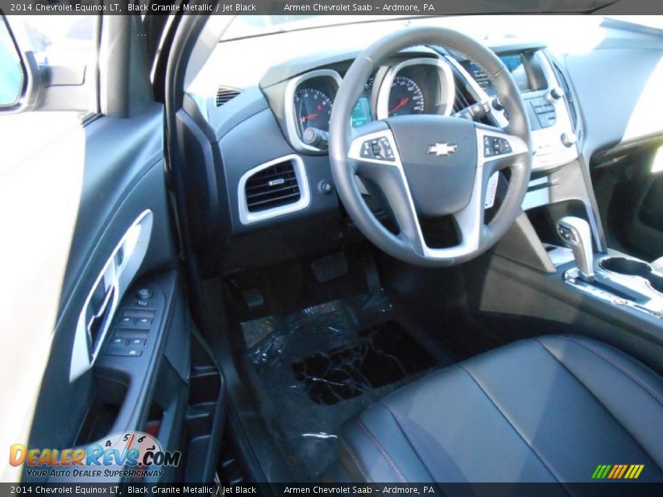 2014 Chevrolet Equinox LT Black Granite Metallic / Jet Black Photo #7