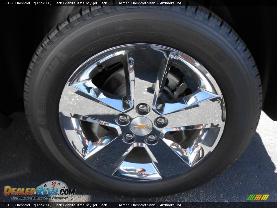 2014 Chevrolet Equinox LT Black Granite Metallic / Jet Black Photo #11