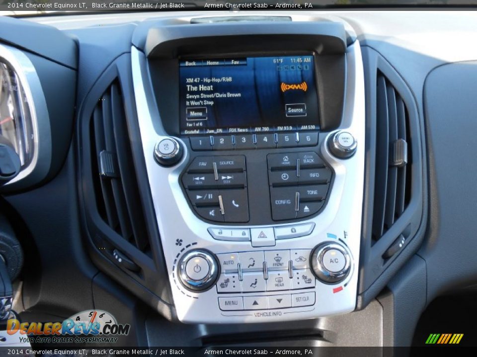 2014 Chevrolet Equinox LT Black Granite Metallic / Jet Black Photo #12
